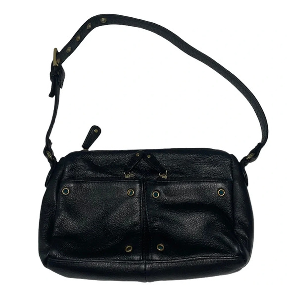 STONE MOUNTAIN USA HAMPTON CASUAL MINI MULTI-PURPOSE BLACK HANDBAG - Picture 2 of 15